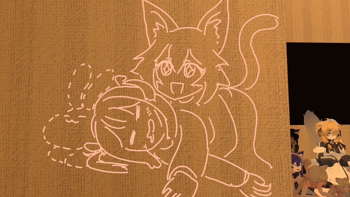 1/2 描かせていただきました
