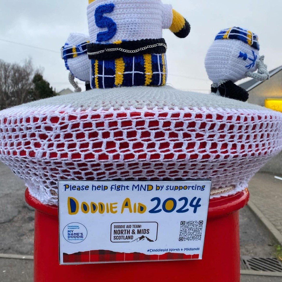 Spotted in Elgin. Absolutely love this! #doddieaid #doddieaid2024