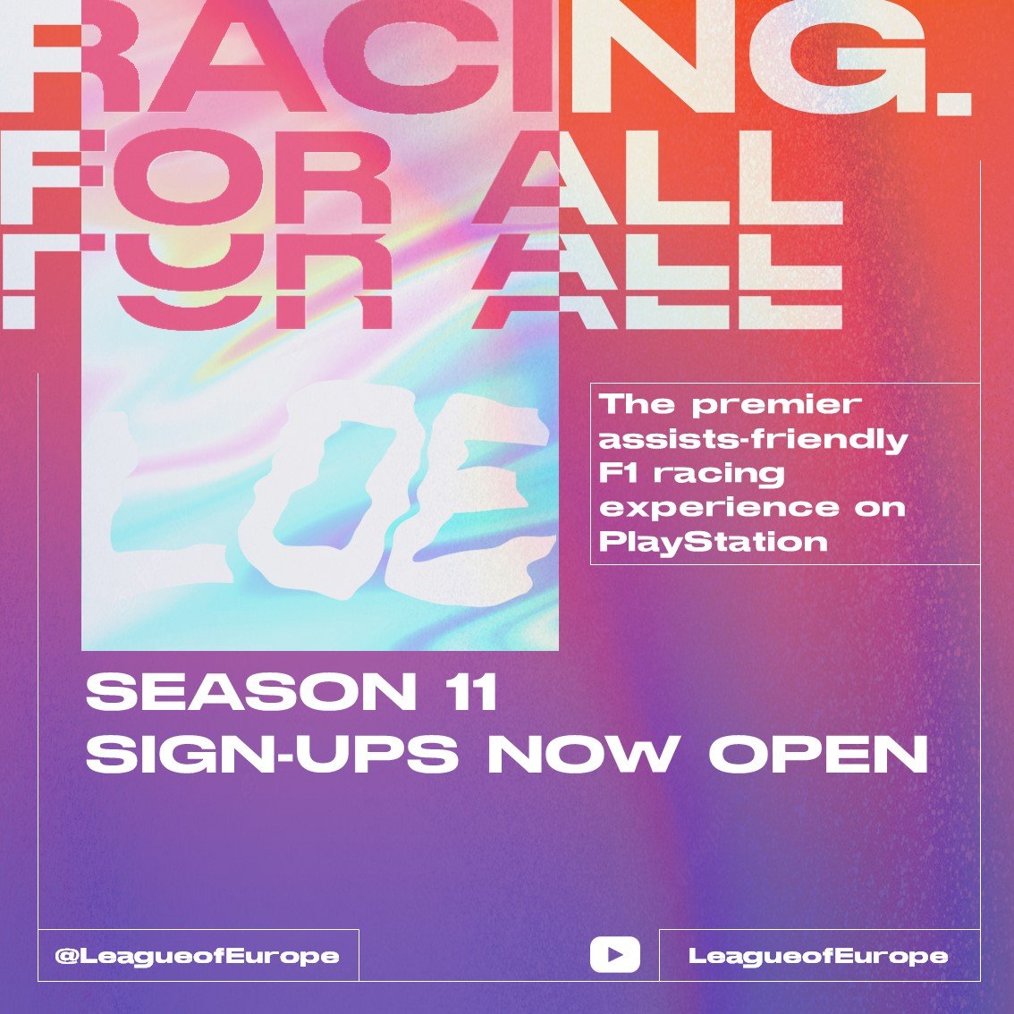 External sign-ups for Season 11 are now LIVE!! 🙌 

Join the home of Saturday night league-racing.

Sign-up link below ⬇️⬇️⬇️

forms.gle/55cMNTF1Y1DxNP…