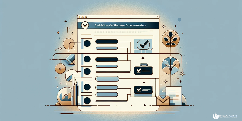 indapoint's tweet image. Hey there! 🚀 Ready to tackle tech decisions? 🔍 Ensure a solid project foundation by jotting down your precise requirements for a clear path ahead. 🌐✨ Dive into sector-specific factors for the best outcomes – each industry has its unique opportunities! 🏭💰  🌟 #TechDecisions