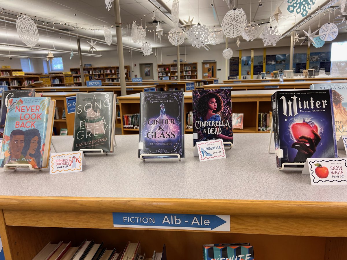 John R. Lewis High School Library tweet media