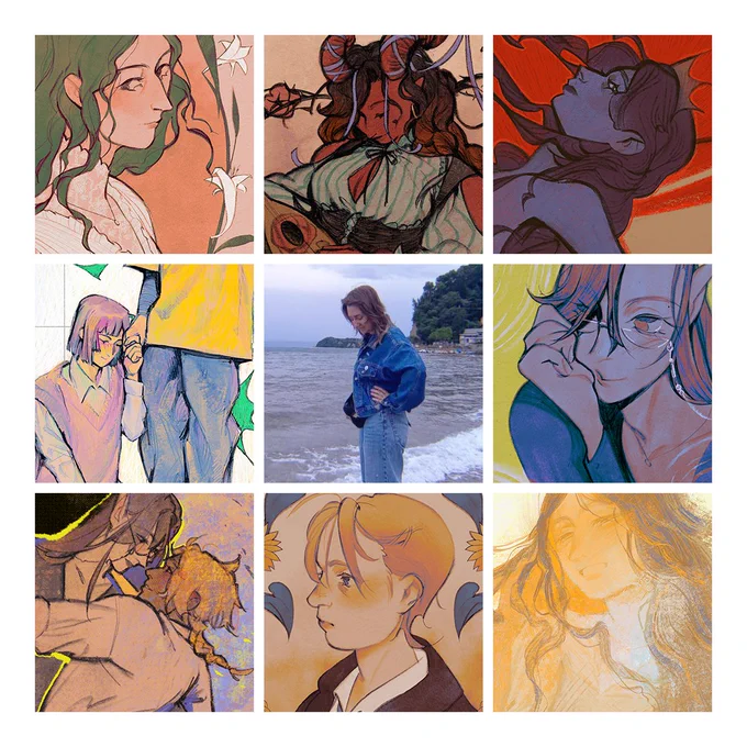 probably the weirdest year in terms of my relationship with art: i was never frustrated with it even though i definitely wanna move on to a different artstyle. we were good friends this year 🌈

#artvsartist2023 