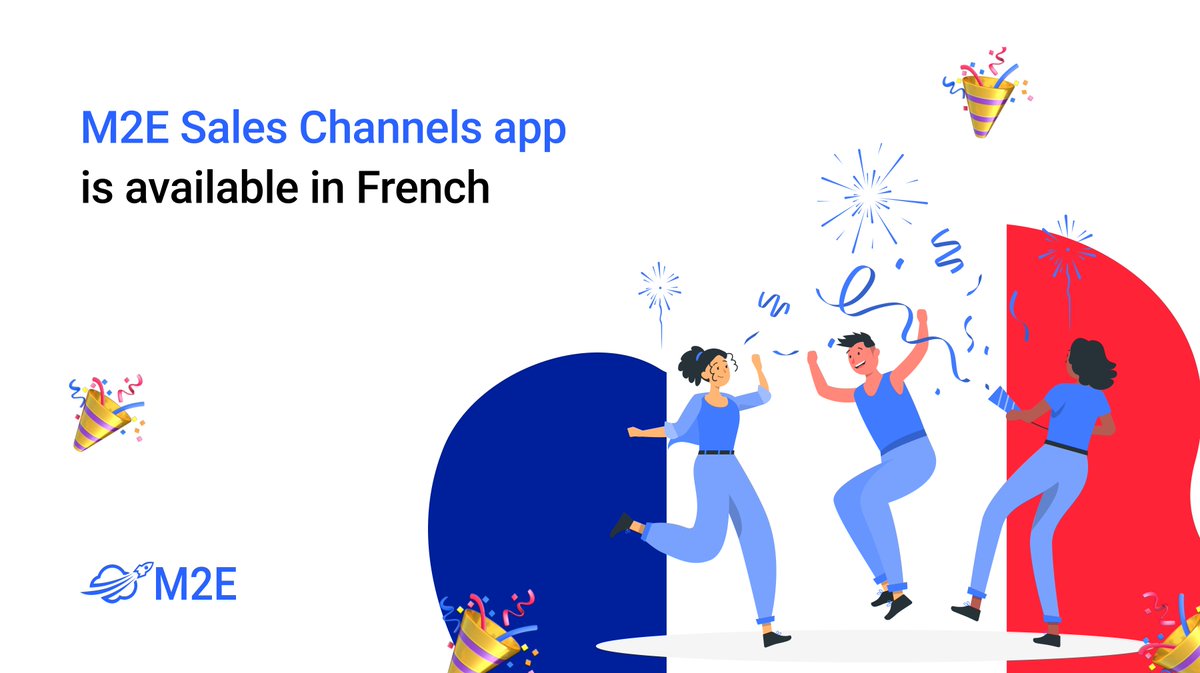 m2ecloud's tweet photo. ๐Exciting news! M2E Sales Channels app is available in French! ๐ซ๐ท๐
Enjoy a seamless platform experience in your native language. Just set French as your language preference in your account settings. Try now โก๏ธ https://t.co/NZs6uaSINM
#ecommerce #France #m2ecloud https://t.co/Y51dgfAsuK