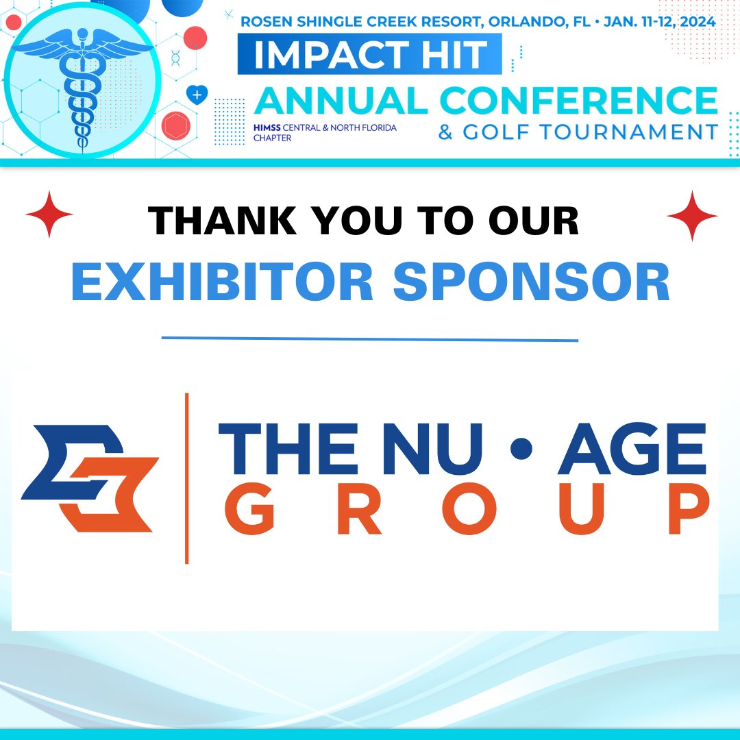 CNFLHIMSS's tweet photo. 📢 Shoutout to our Exhibitor Sponsor for our upcoming Annual Impact HIT Conference! It's not too late to become a sponsor; view all the available opportunities here: https://t.co/YnPGuL85Qp https://t.co/q2ivGw2wWk