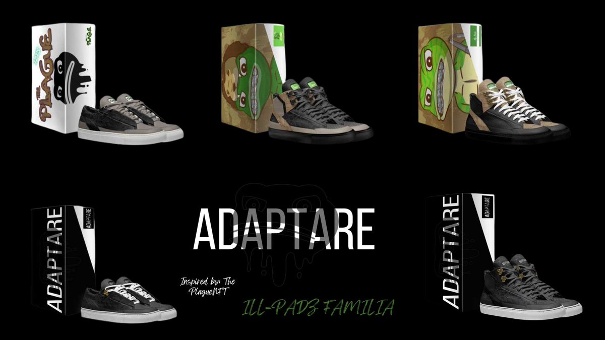 tha_builder's tweet photo. I am the web 3.0 sneaker Plug🔌...📈
#ADAPTARE (inspired by @ThePlagueNFT,) the signature fashion shoe that seamlessly blends cutting-edge craftsmanship with timeless style.
More than just footwear, ADAPTARE
🧱FREE SHIPPING
Shoes are sent with free express shipping to Europe, the United Kingdom, Canada, and the USA.
🧱100% SATISFIED
Completely love your shoes, or we will refund or replace your custom shoes for free—no questions asked!
🧱FREE RETURNS
Send your shoes back to us. We’ll pay for returns from anywhere in the world.
🧱Handcrafted in Italy
These custom shoes are handmade by master Italian craftsman from pristine Italian leather. Each designer pair is a one-of-a-kind, combining handcrafting tradition, quality, and modern style for a product that’s perfectly Italian.
🧱Collector’s Edition Packaging
Enjoy a completely custom and top-quality collector’s edition packaging featuring amazing print quality, handmade Italian construction, and a solid magnetic clip. This design piece adds great value to an already exclusive pair of custom-made shoes.
---
Get your exclusively here:👇🏿
https://t.co/ZzDxbE9rPB
