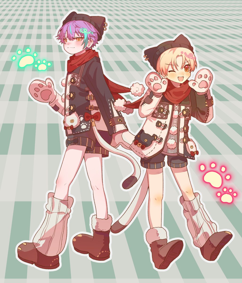 _10M4's tweet photo. #prsk_FA #類司 
🐱🐾 https://t.co/zCjpHfhiOw