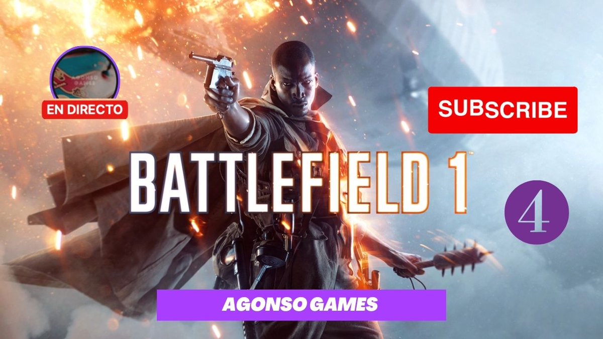 AgonsoGames's tweet photo. 🔴 DIRECTO BATTLEFIELD 1 MODO HISTORIA PARTE 4 LA ITALIA #agonsogames https://t.co/vZgsKoAINU via @YouTube #livestreaming #NowPlaying #primerDirecto2024 #Battlefield1 @battlefield_es @Battlefield #somos6 @PeugeotES https://t.co/tMXA9kctAo