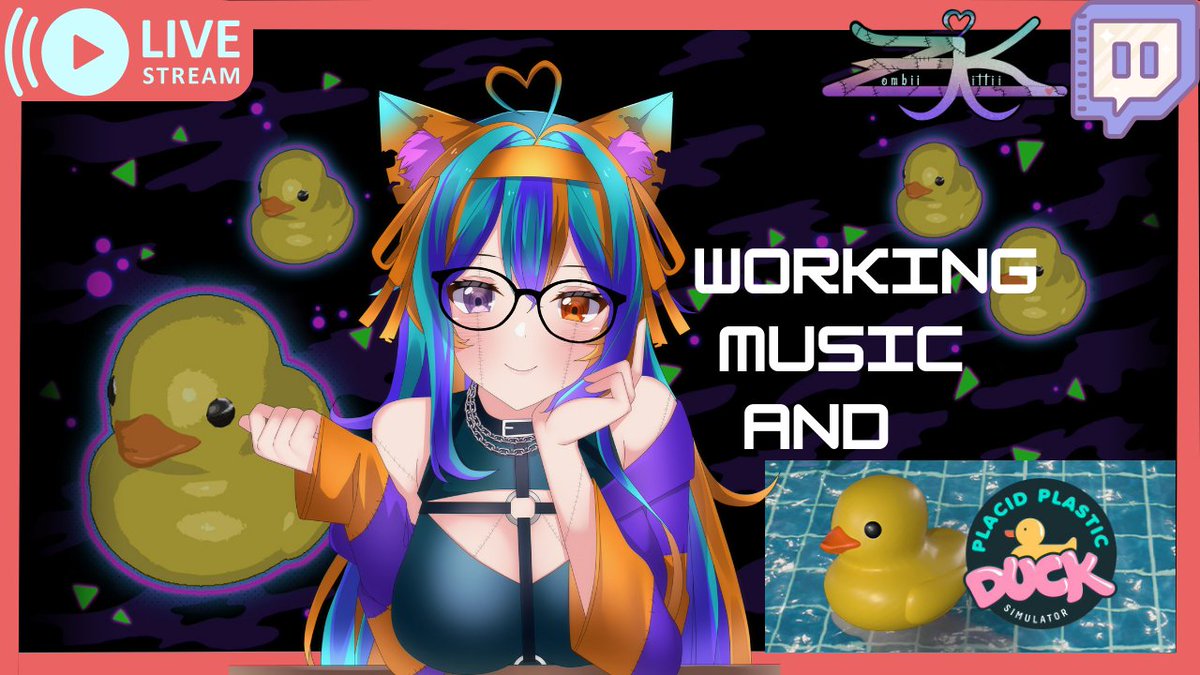 ZombiiX3_ttv's tweet image. Live on Purple Site still. If you need a place with awesome music and a pomdoro timer to chill in while you work, this is the place! 

#workstream #work #cozy #music #vtuber #pomdoro #workwithme #WorkFromHome