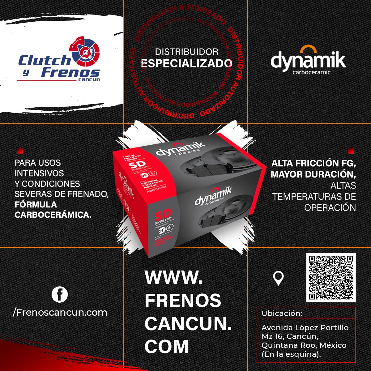 frenos_cancun's tweet image. Pastillas de frenos #dynamik SD para condiciones severas de frenado.
frenoscancun.com/balatas-dynami…
#frenoscancun