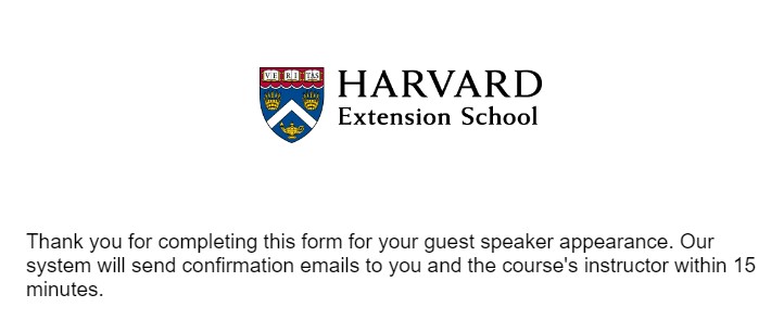 Being asked to give a guest lecture at Harvard's extension school was a great honor. (+ NOT an endorsement)  I presented my 20-year #SEO journey along with personal stories from co-organizing The Boston SEO Meetup to employing creative brand building backlinks.
