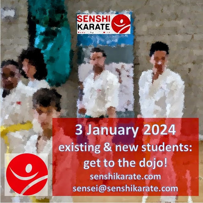 3 January: we're back in our Charlton &amp; Greenwich dojos!
We look forward to seeing our existing students.
We have places for new students too!
More details: senshikarate.com/classes/ 
#london #shotokan #senshikarate #charlton #shotokanconnect #senshikaratelondon #greenwich #karate