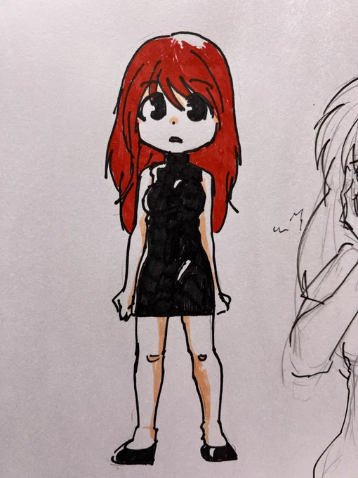 ビール飲みながら落書き 女の子達 
