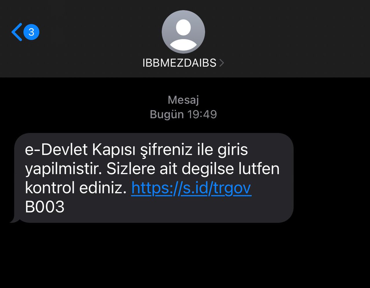 Dolandırıcılar toplu mesaj gönderiyor…
Rahata bak‼️

(Dikkat edin! Mesajı açmadan engelleyin ve silin)