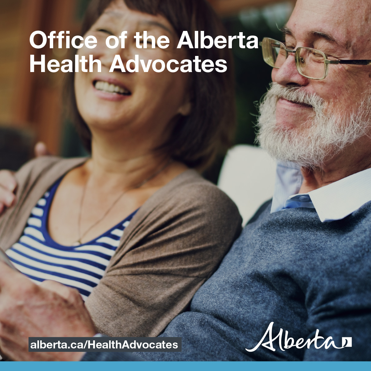 Help is available for any Albertan who has concerns about their health care experience. Patients, families and caregivers can get assistance by contacting Alberta’s Health Advocates at 780-422-1812 or submitting an inquiry online: alberta.ca/HealthAdvocates.