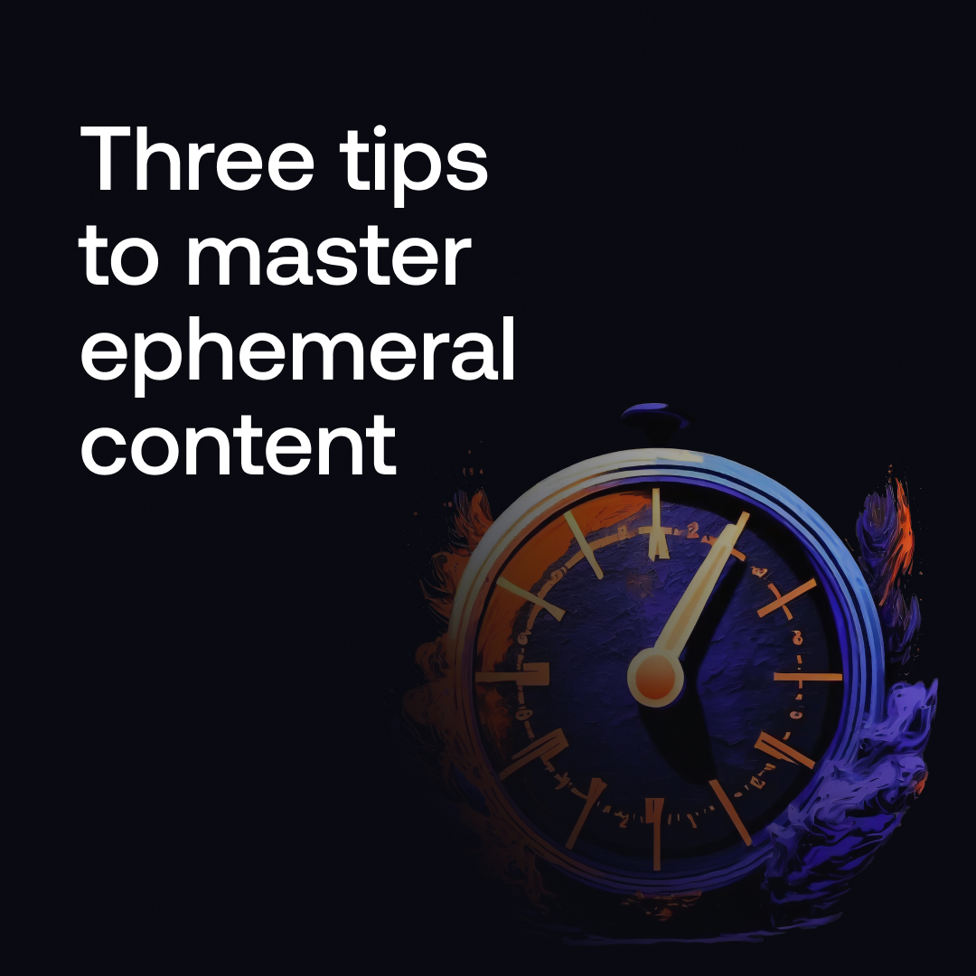thisiscrowd's tweet photo. Would you like to master short film content? π±
Here are our top three tips to embrace the trend.
#shortformcontent #thisiscrowd #socialmediamarketing #digitalmarketing https://t.co/pyiPX6psZT