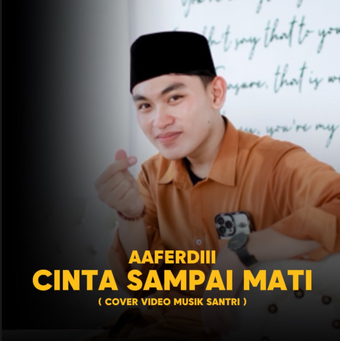 AAFERDII's tweet photo. Cover Musik Cinta Sampai Mati #aaferdiii #santri #mferdiagustira https://t.co/oC1KZpC4Si