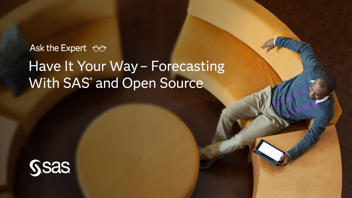 AnneData4LS's tweet image. Come learn about the new Distributed Open Source Code (DOSC) node that was recently made available in the SAS Visual Forecasting. Join this #SASwebinar LIVE January 30 at 10 am ET. Register: 2.sas.com/6010Rg5jg