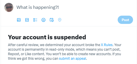 JoeyAguaFresca's tweet photo. Muh, ”free speech absolutist”
#freekeef https://t.co/4cGsNUoyzV