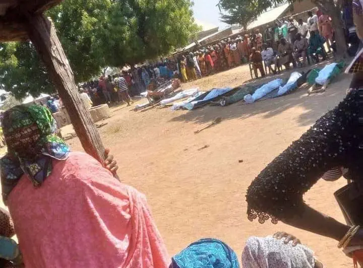 vanguardngrnews's tweet photo. 11 dead, one abducted, as Boko Haram terrorists invade Chibok communities
https://t.co/s0MVfDZWU1 https://t.co/6VcbpdJZ22