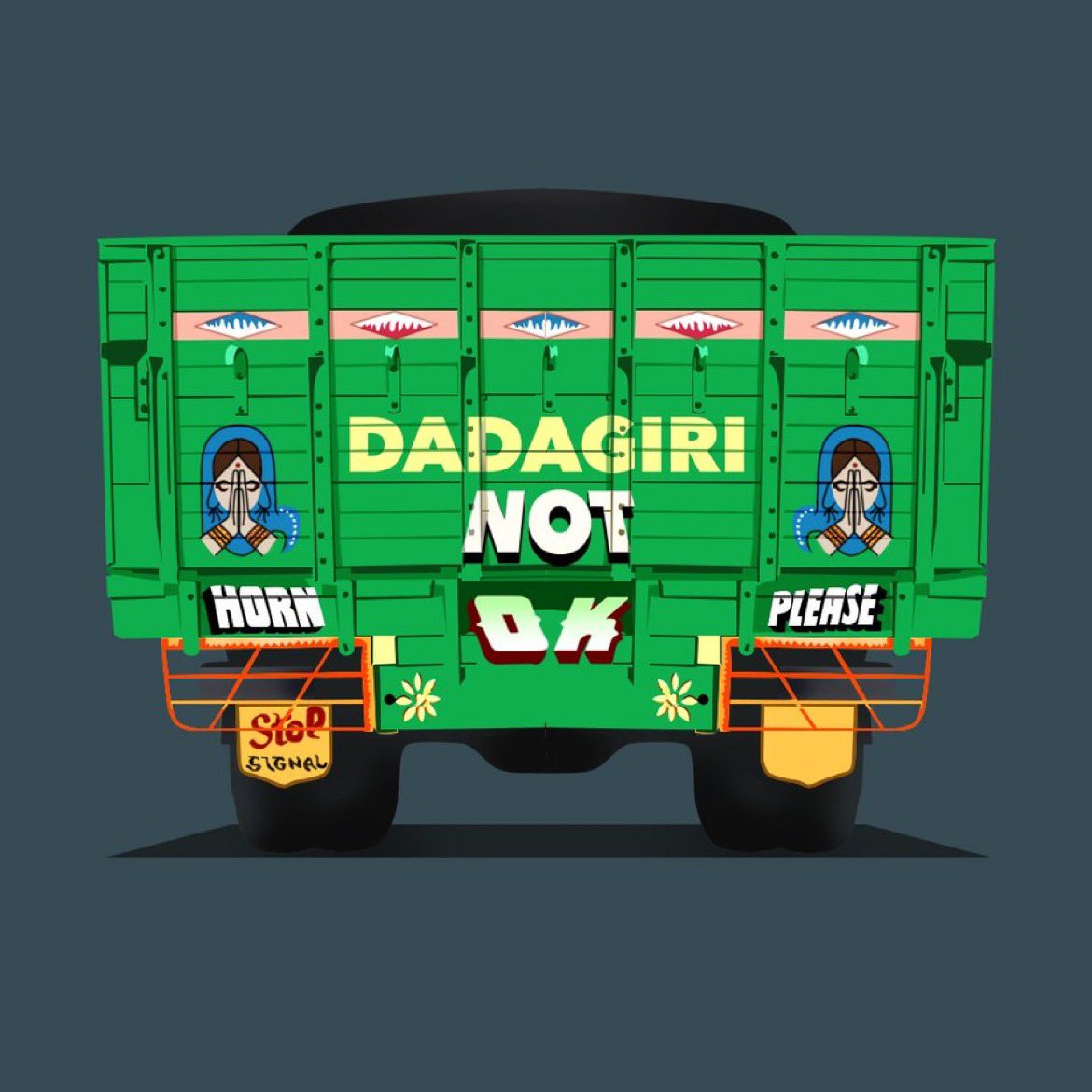 ishuklasir's tweet image. किसानों, 
पहलवानों 
के बाद 
ड्राइवरों ने 
#दबदबे की लंका लगा दी!! 
#Driverstrike