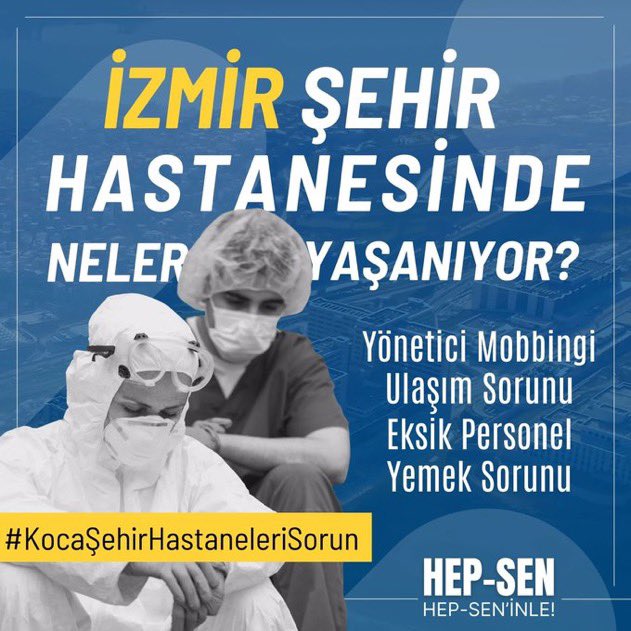 Şehir hastaneleri, personel perspektifi...

Bina var, şatafatlı açılış töreni var; içinde çalışacak personel yok!

Geçici görev ile diğer hastanelerden çekilen sağlık personelinin yerini dolduracak çalışan yok.

Geride kalan, geçici görevlendirmeye giden, yönetilen, hizmet alan…