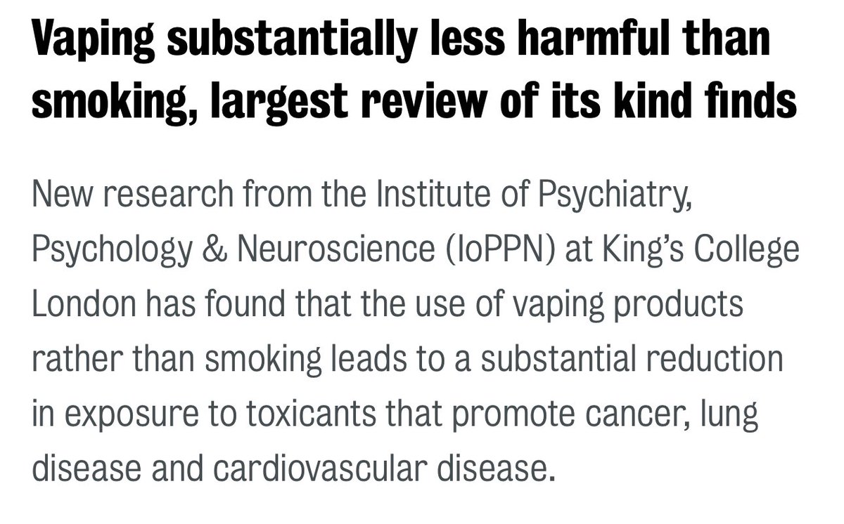 GrimmGreen's tweet photo. You’re chasing the wrong boogeyman  Tanya.  #vaping can save Australian lives.  Throwing smokers under the bus to protect youth from a nearly harmless product genuinely makes me question your motives. 

@KingsCollegeLon 

https://t.co/CZsUVnAa5N https://t.co/zelEXQ9WzM