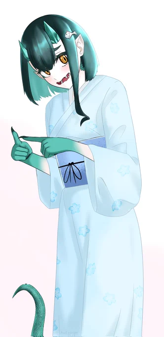 ต้อนรับปีมะโรงด้วยการวาดงูใหญ่"Levy" (ย่อสั้นๆ จาก Leviathan) 