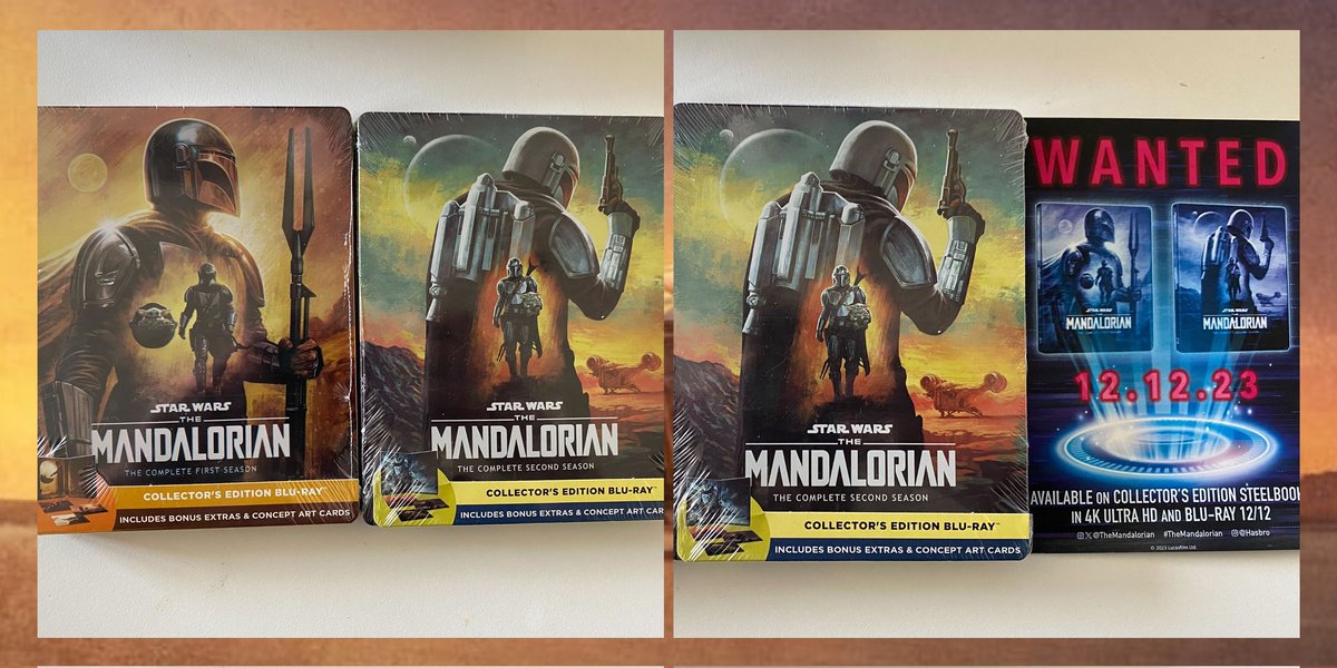 The Mandalorian: The Complete Second Season (Steelbook) Blu-Ray 