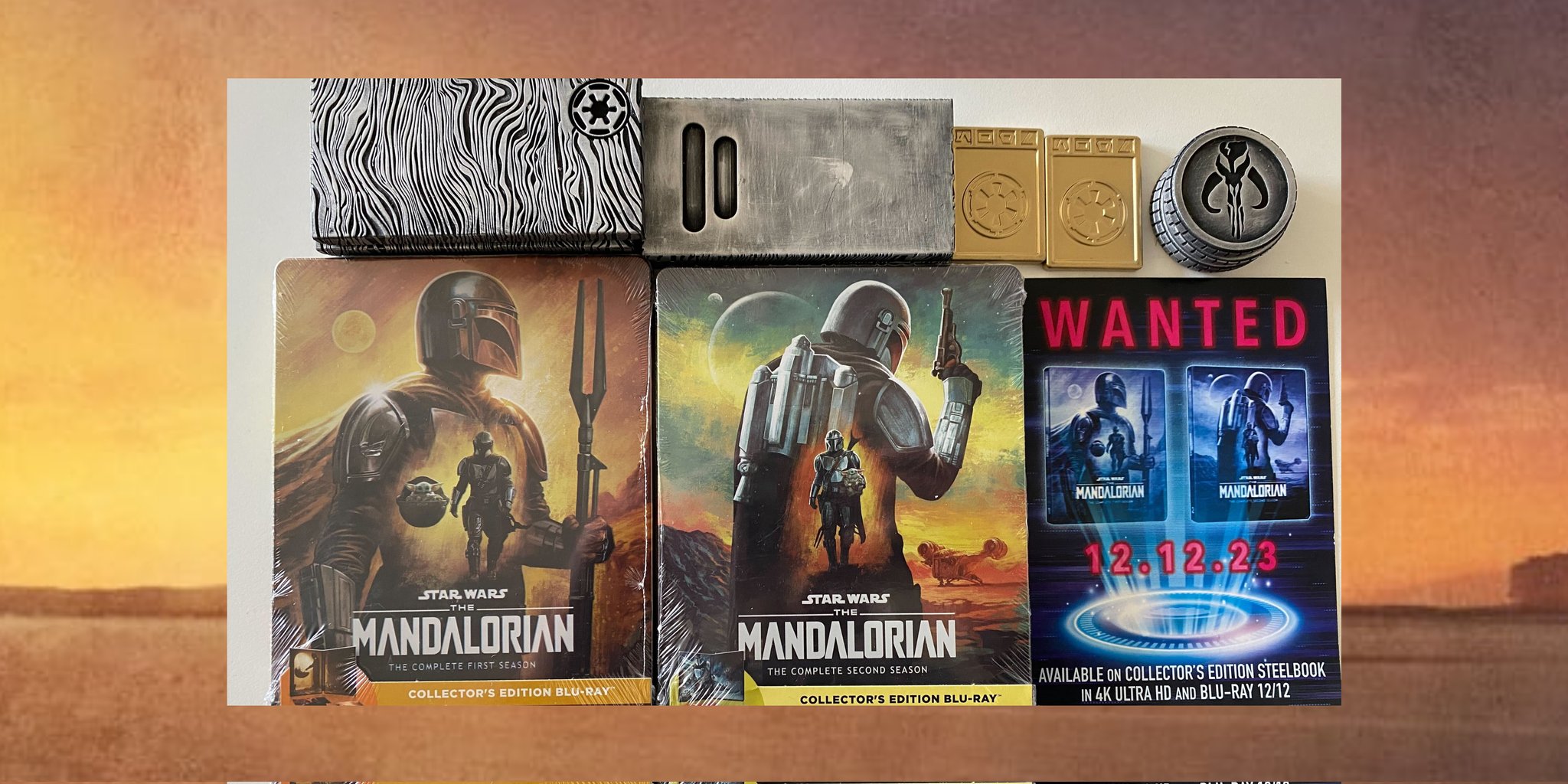 Movieweb on X: If you missed The Mandalorian's special 4K UHD steelbook  and Blu-ray home release of seasons one and two on 12/12, it's the perfect  thing to spend your holiday gift