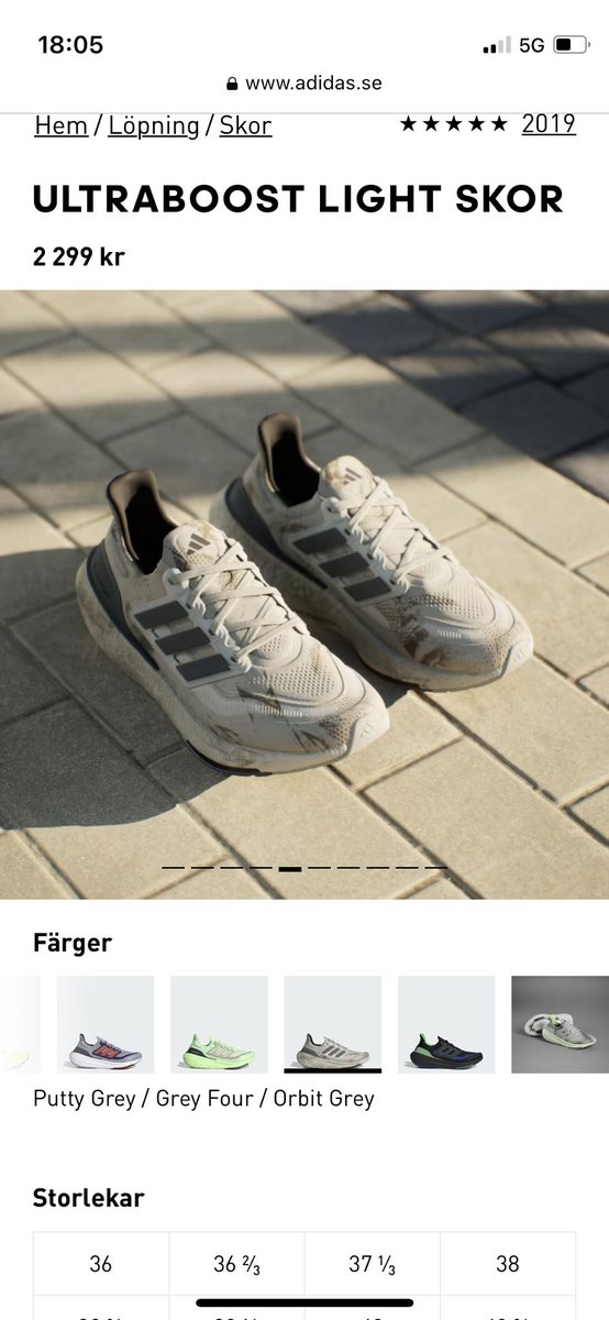 Johannsing's tweet photo. Rimligt pris för ”smutsiga” skor https://t.co/Jde41OzV2S
