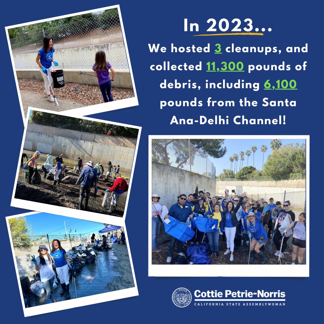 That’s a wrap on a successful year of cleanups! Together we collected a record amount of debris and prevented pounds of trash from flowing into our ocean. Thank you to our outstanding volunteers and @OCCoastkeeper for their hard work and dedication. #AD73in2023