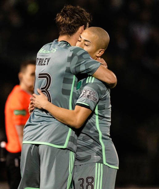 MaedaMealOfThat's tweet photo. The Two Goal scorers ☘️ https://t.co/UyMfBNQMGt