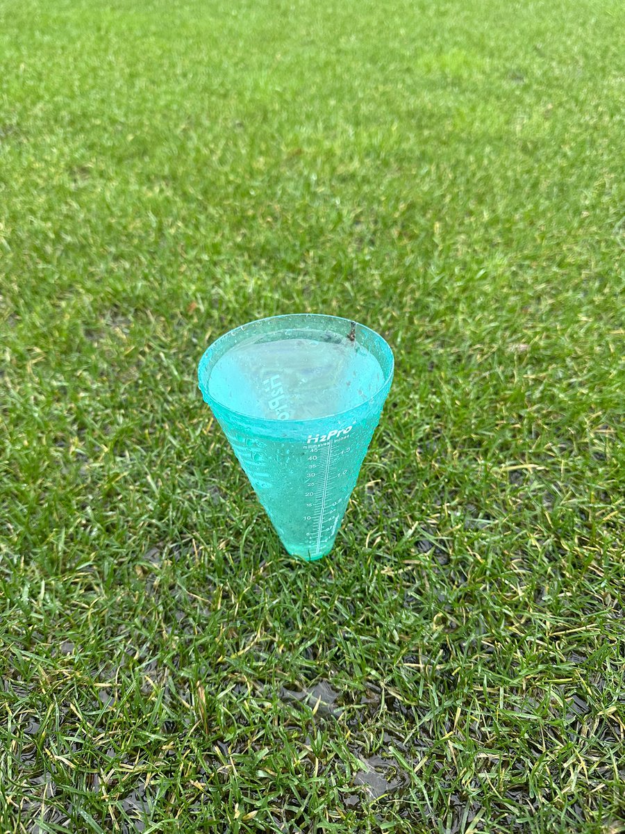 51mm of rain at 2pm today since Saturday morning