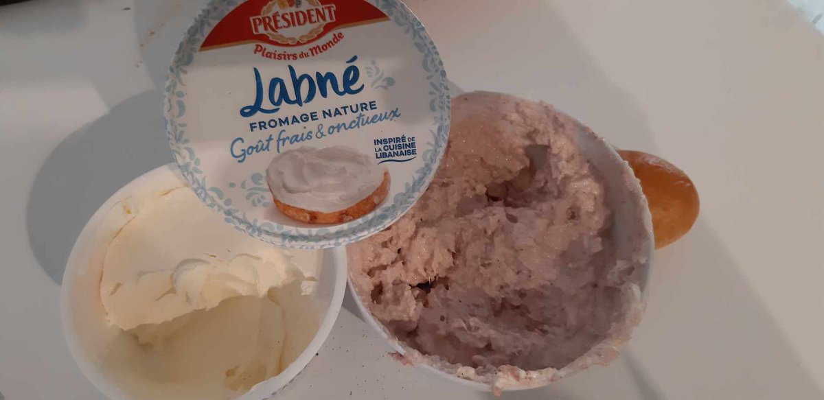 Réalisation d'une rillette au thon avec le Labné de Président. Frais et léger un régal. #fromage #recette