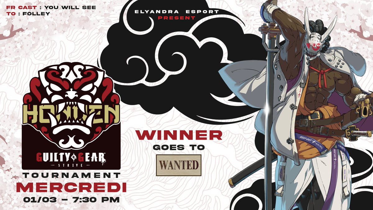 eya_team's tweet image. 🏯 HONDEN #8 🏯

🇫🇷 Et oui le grind continue en 2024, les inscriptions pour le Honden de demain sont ouvertes !

🇬🇧 Even in 2024, grind goes on, registration for tomorrow&apos;s Honden is open !

#BeUnleashed