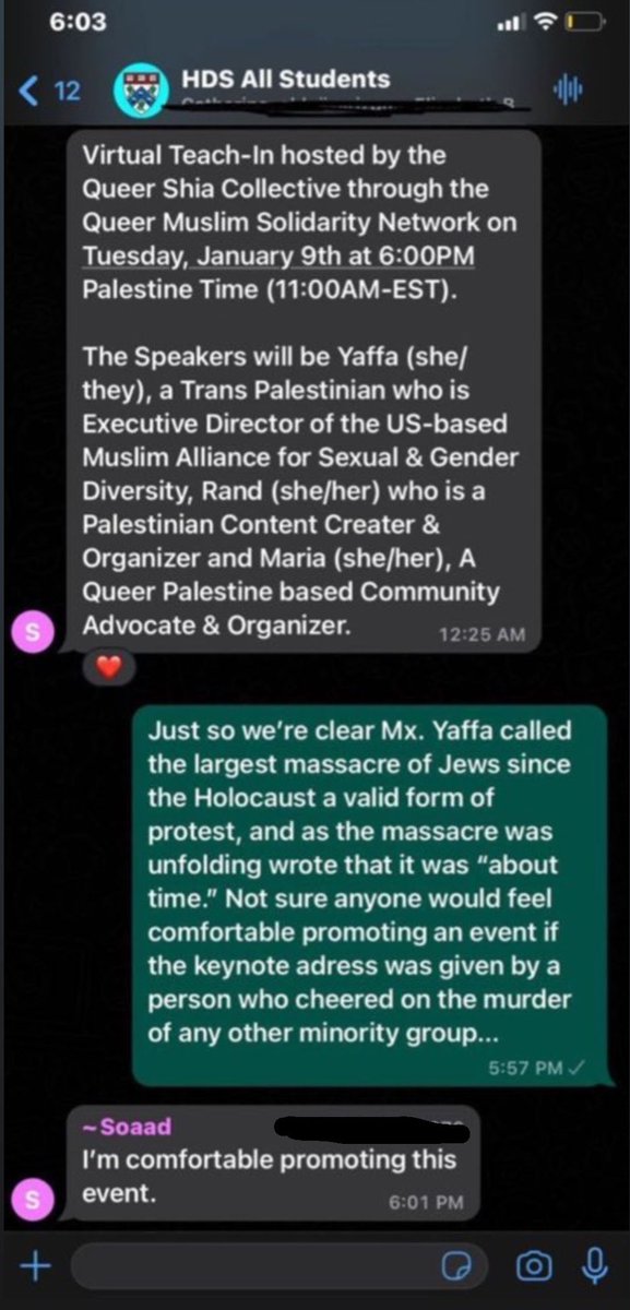 itsmichalll's tweet photo. This is a conversation in a @Harvard group chat. Disturbing. https://t.co/01AdtejKWH