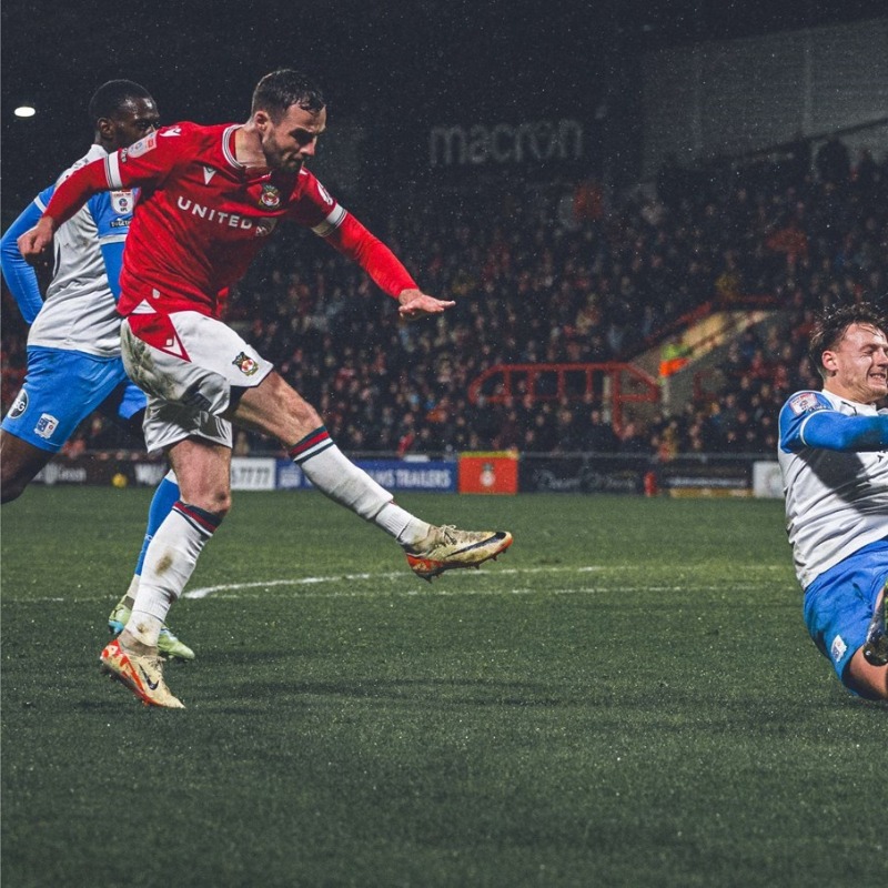 Wrexham_AFC's tweet photo. 📸 Four goals and three points to kick off 2024 - relive yesterday's win through the eyes of our Club Photographers 👇

🔴⚪ #WxmAFC
