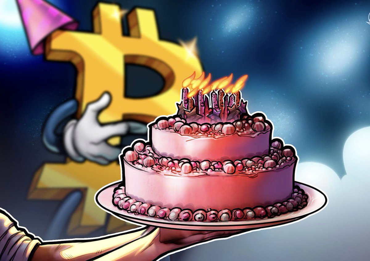 Happy Birthday Bitcoin 🎁🎊❤️