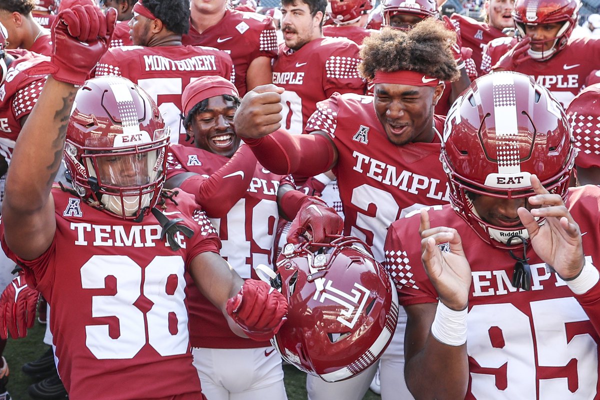 AGTG after a great phone call with <a href="/CoachChrisWoods/">Chris Woods</a> blessed to say I have received a D1 offer from <a href="/Temple_FB/">Temple Football</a> !!! Thank you to the staff for the opportunity!!!