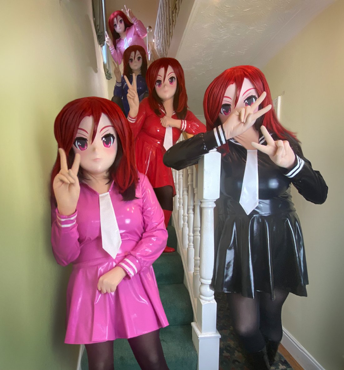 SwitchKara's tweet image. Happy Shiny 2024 

I'm enjoying the other places I roam, but as a one-off, I'm going to share this here as well! 

And just remind you, that you are all awesome!

#Kigurumi #PVC #Seifuku #Shiny #SailorUniform
