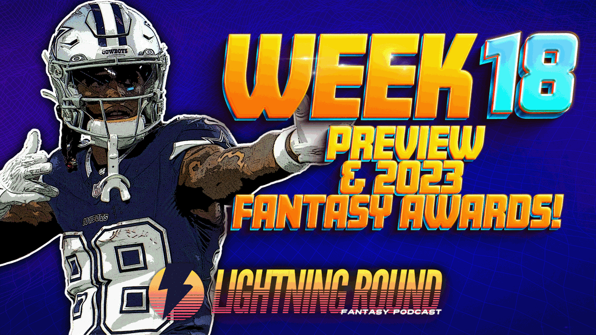 TODAY on @LRFantasy⚡: If you're still fighting for a #fantasyfootball championship 🏆 in Week 18, we've got you covered! Ask us ANYTHING. We'll also break down our fantasy football awards for the 2023 season: the best, the worst, and everything in-between! Come hang w/ us in…