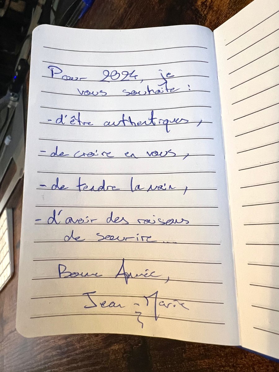 Une page se tourne. Qu'allez-vous écrire sur la suivante ?