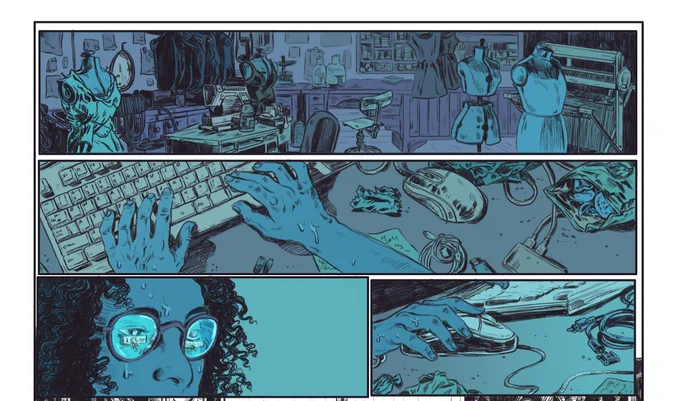 comic c0mmission in progress 