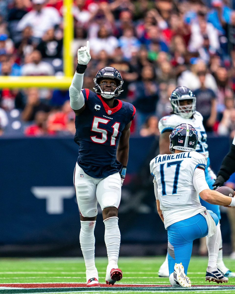 HoustonTexans's tweet photo. .@will_anderson28 in Week 17 playing only 12 snaps 😳🔥
 
🔴 2 sacks  🔴 6 pressures https://t.co/BViEcj0dem