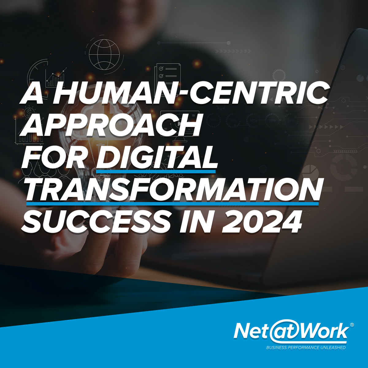NetatWork_corp's tweet photo. Embrace #digitaltransformation in the new year, but don't forget the key: put people front &amp; center in your business evolution and you are already ahead of the game. https://t.co/mcz1nyQtld

#digitaltransformation #nextgentech #employeexperience #customerexperience #2024trends https://t.co/fbODE9Rhzq