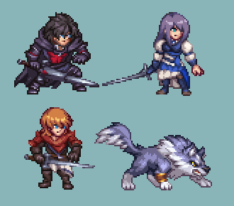 Orkimides's tweet image. #FFXVI on #Pixelart