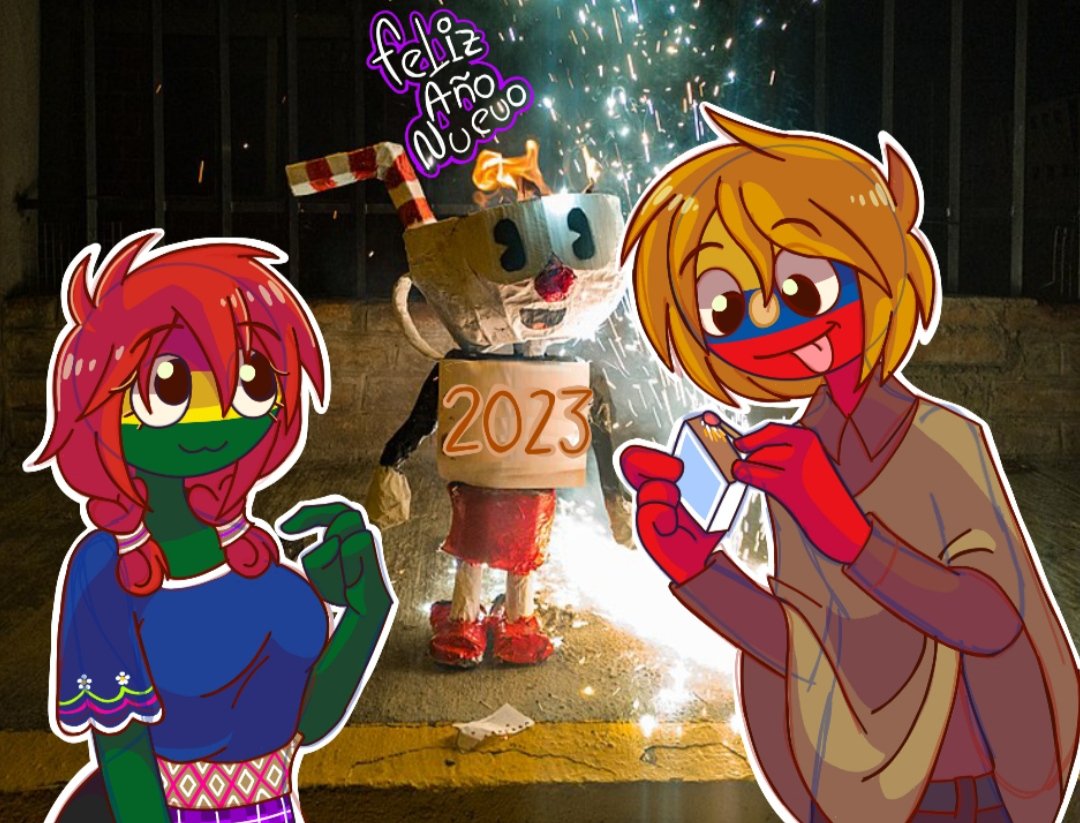 Dibujito para tomar la iniciativa del año XD.
Lo iba a publicar ayer pero se me fue la luz

#countryhumanslatam #countryhumansart #countryhumansecuador #countryhumansbolivia #boliviafem #ecuadormale #bithervanrry #bvanrry