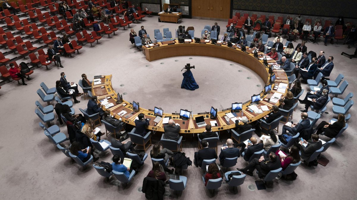 mi_stad's tweet photo. Kick russia from the UN security council. They are making a mockery of it! Especially since 24th of February, when russia led the talks that night, while russia started invading Ukraine.
Kick them out! https://t.co/F2X7lFIEcf