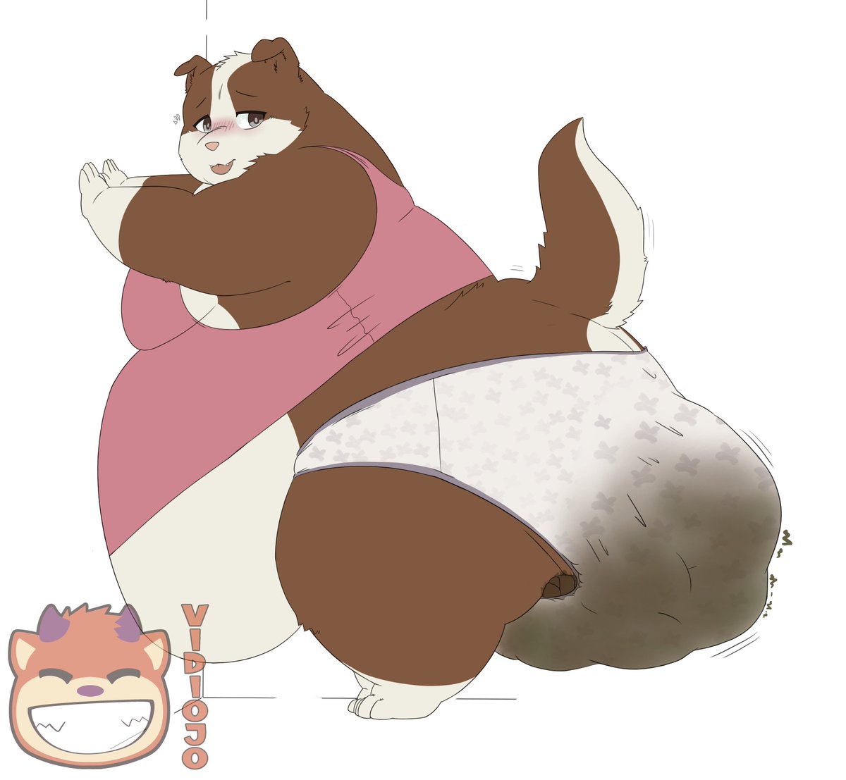 VIDIOJO, the Sorcerer Beast (@vidiojo_gassy) on Twitter photo <a href="/9DollarResident/">900DollarResident</a> (CW: FART/SOILING) Thanks for the opportunity, it was a lot of fun 🐶💨 <a href="/9DollarResident/">900DollarResident</a> (CW: FART/SOILING) Thanks for the opportunity, it was a lot of fun 🐶💨