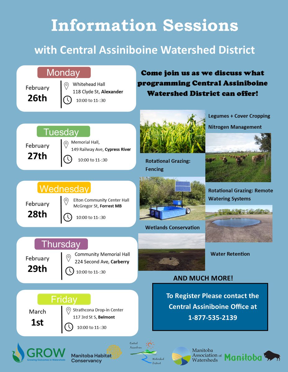 CAWDistrict's tweet photo. Join us for an informative program info session at one the following dates. Retweets welcome. https://t.co/DeqAKpFTM5